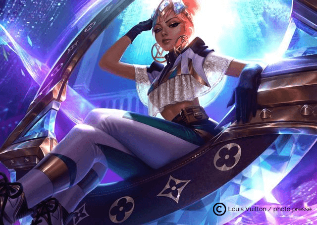 League of Legends' Qiyana dressed by Louis Vuitton