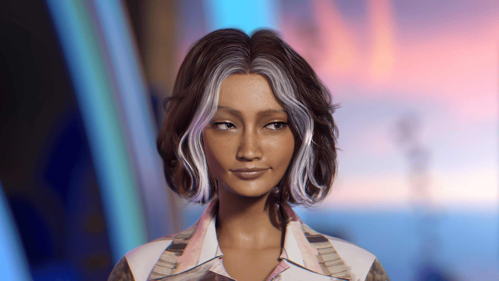 Portrait of Livi, the avatar created by SoWhen? for LVMH