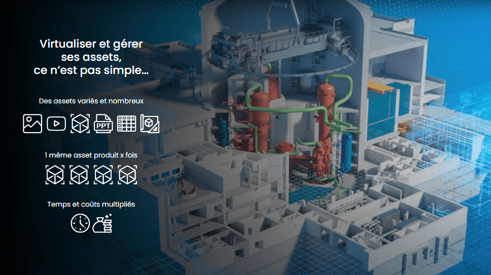 3D digital twin of an industrial building: "Virtualising and managing your assets isn't simple"