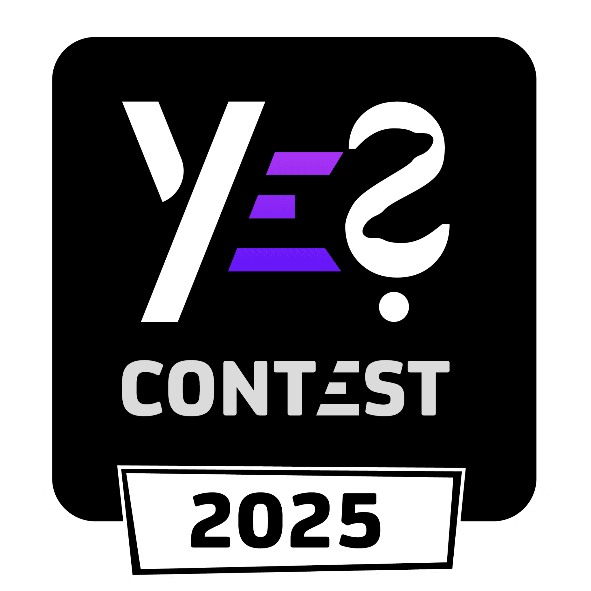 YES Contest 2025 logo