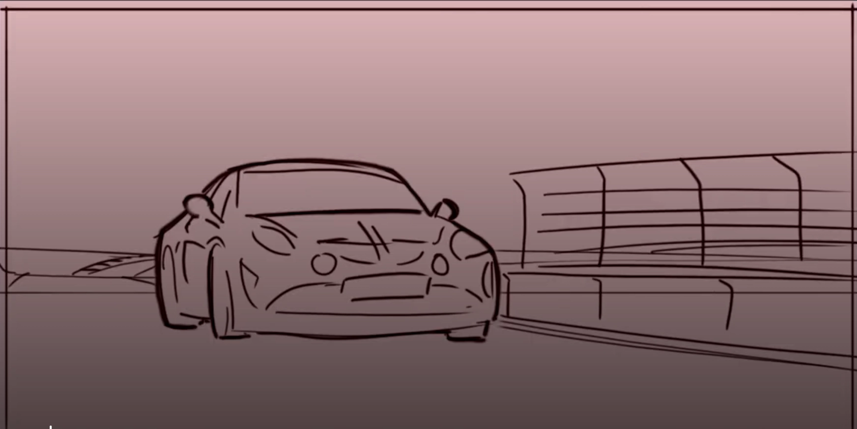 Storyboard: Alpine on the track alongside the stands, Michelin x Alpine film