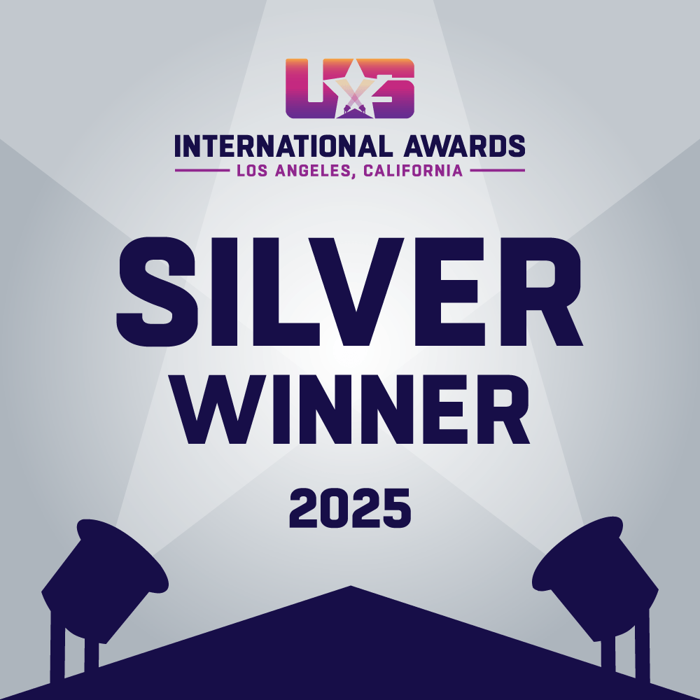 US International Awards 2025 Silver Winner badge