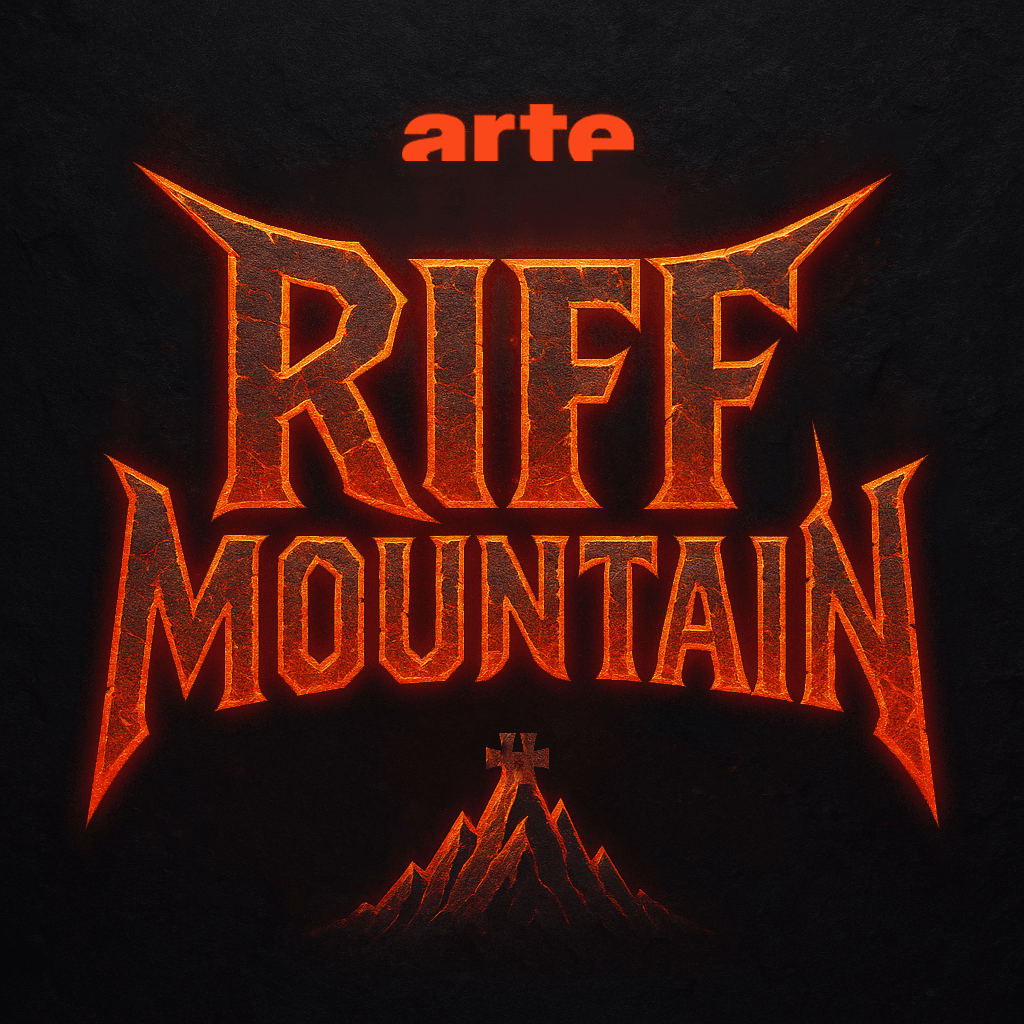 ARTE Riff Mountain logo, the Fortnite island co-produced by SoWhen? and ARTE