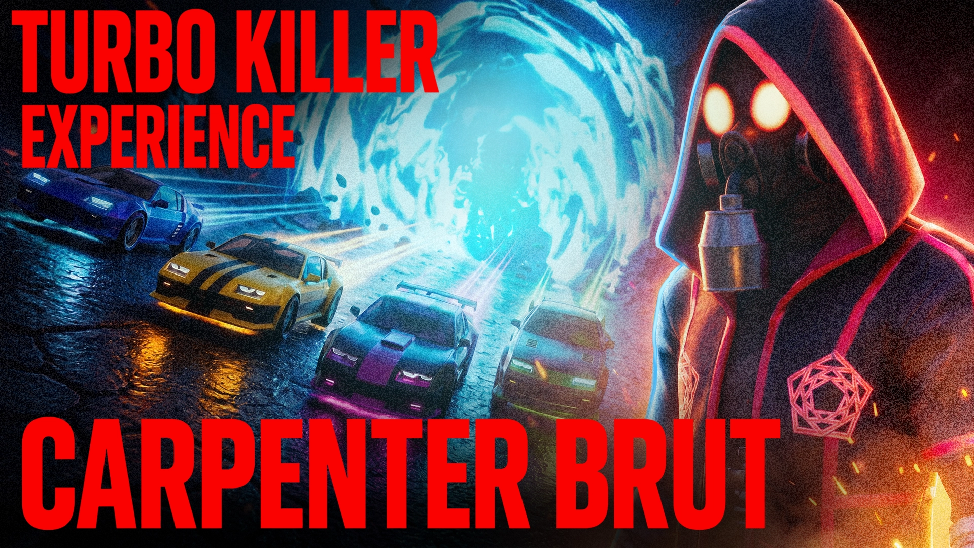 "Turbo Killer Experience" thumbnail for Carpenter Brut on Fortnite