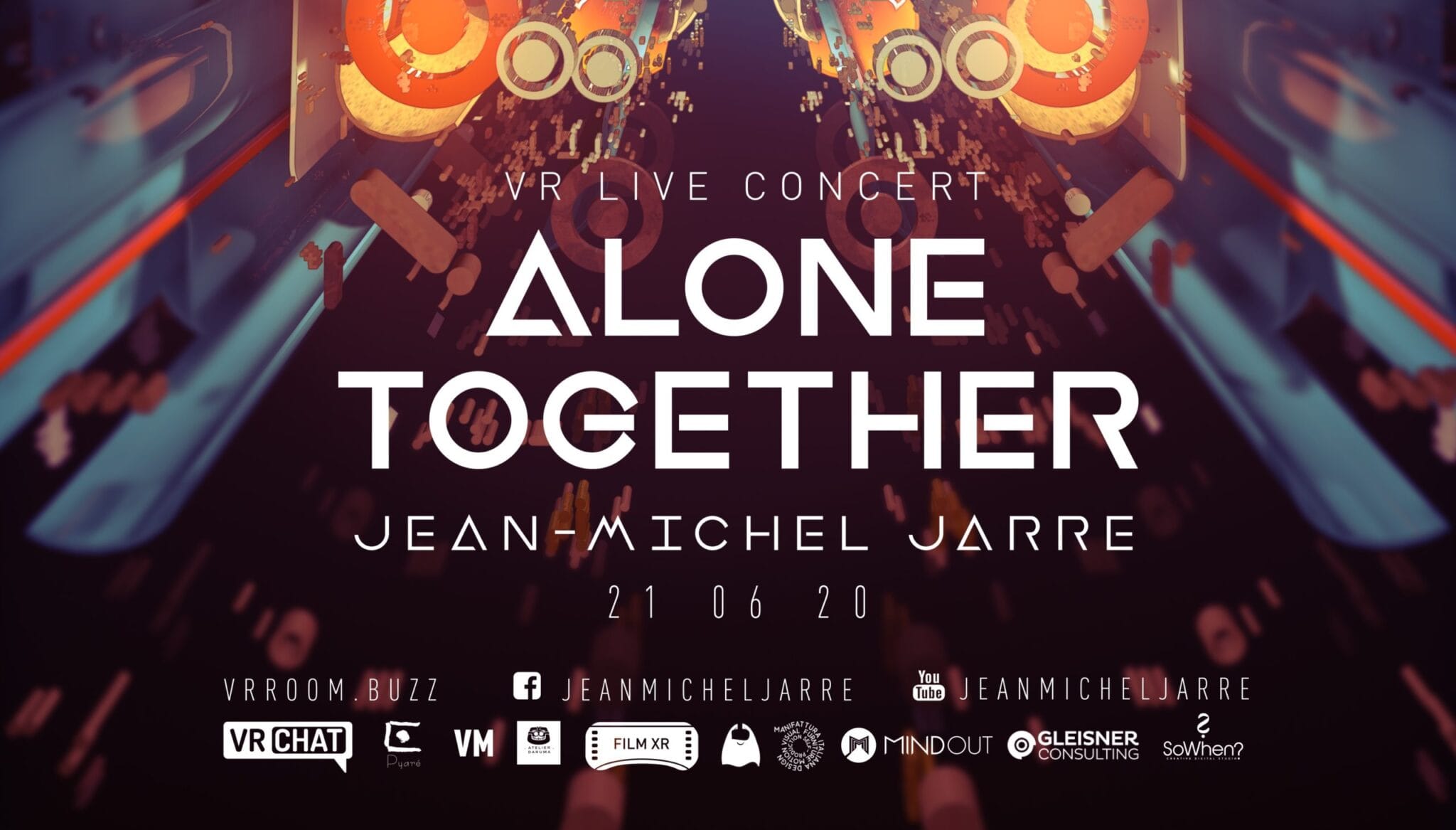 couverture article SoWhen et Jean Michel Jarre VRrOOm concert virtuel live