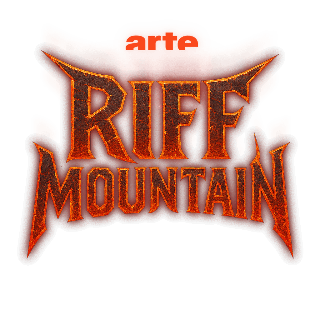 Logo de l'île créée par SoWhen? pour ARTE sur Fortnite : The Riff Mountain